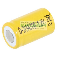 Mexcel Akku 2/3 A 1,2V / 700mAh Ni-Cd NS gallery