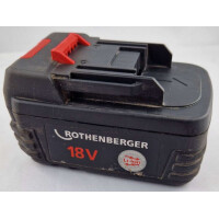 Rothenberger Magazin 18V Li-Ion neu bestücken
