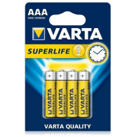 Varta 2003-R03-Micro-AAA Superlife 4er B gallery