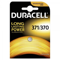 Duracell Silberoxid Uhrenbatterie 371-370-SR920SW - 1er...