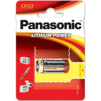 Panasonic Photo Power CR123 Lithium 1er  gallery
