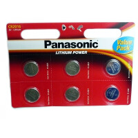 Panasonic Lithium CR 2016 3V - 6er Blist gallery