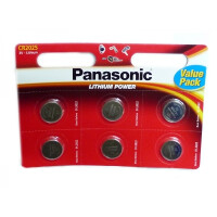 Panasonic Lithium CR 2025 3V - 6er Blist gallery