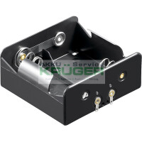 2x D (Mono) Batteriehalter, Lötfahn gallery