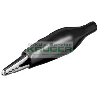 Krokodilklemme, Schwarz - Länge 32, gallery