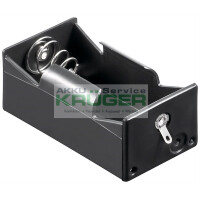 1x D (Mono) Batteriehalter, Lötfahn gallery