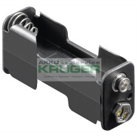 2x AA (Mignon) Batteriehalter, Druckknop gallery