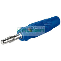 Bananen-Stecker, Blau - mit Querloch 4 m gallery