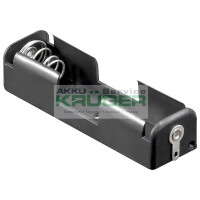 1x AA (Mignon) Batteriehalter, Lötf gallery