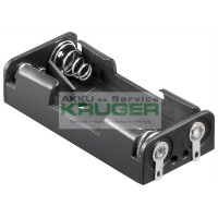 2x AAA (Micro) Batteriehalter, Schwarz - gallery
