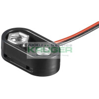 1x 9V Block Batteriehalter, Schwarz - lo gallery