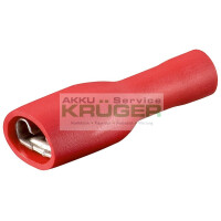 Flachsteckhülsen, Rot, Rot - Steckm gallery