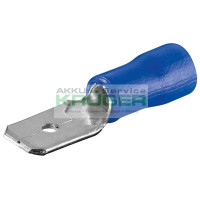 Flachstecker, Blau, Blau - Steckma&szlig gallery