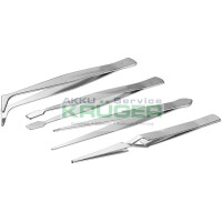 Pinzetten-Set 4-teilig - rostfreie Ausf& gallery