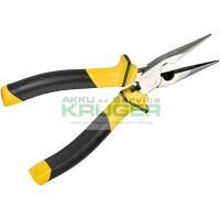 Flachzange halbrund 160 mm, Schwarz-Gelb gallery