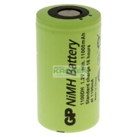 GP Akku D 1,2V / 11000mAh GP1100DH gallery