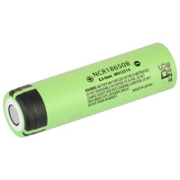 Panasonic NCR18650B 3,6V / 3400mAh Rohzelle